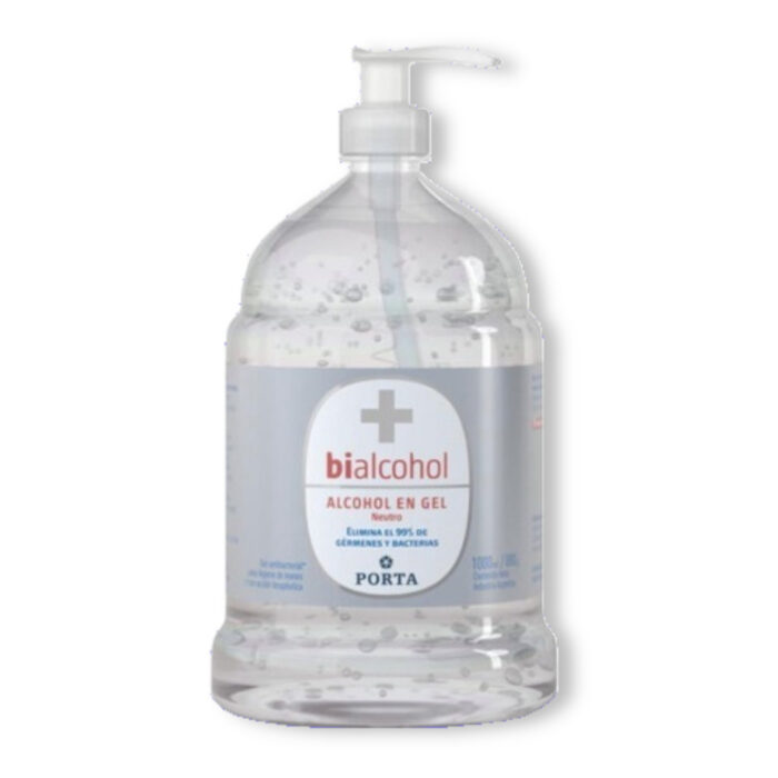 Alcohol en gel Porta x 1lt