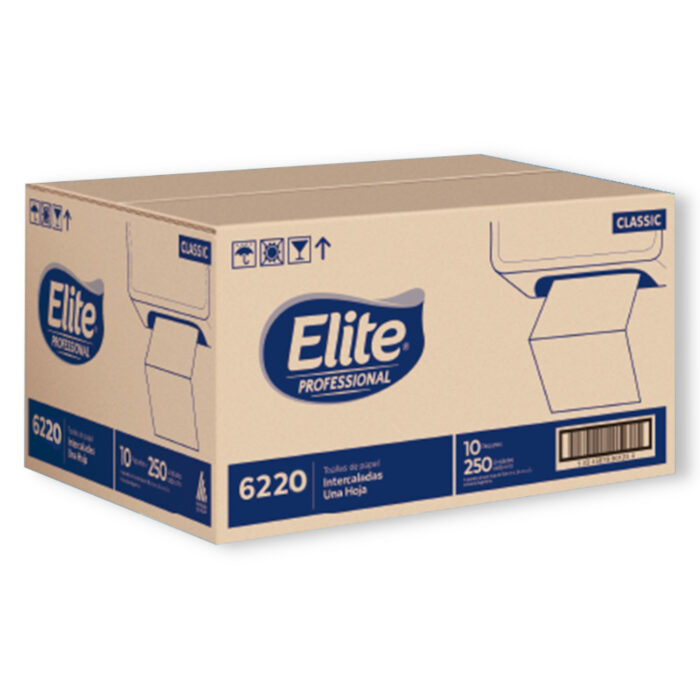 Toalla Intercalada Elite Beige x 2500u.
