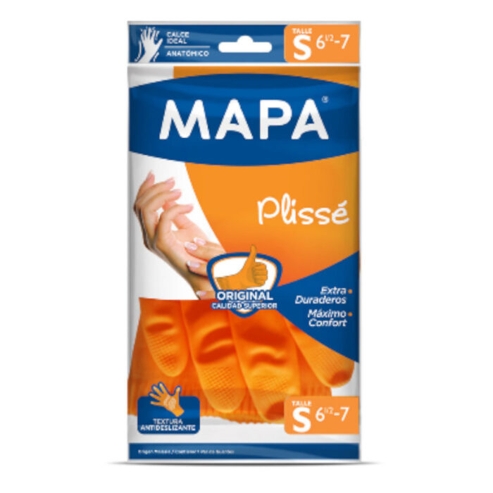 Guantes Mapa Plissé S