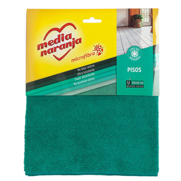 Paño Microfibra Pisos Media Naranja