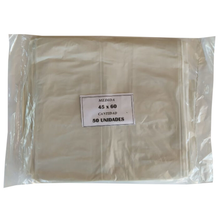 Bolsas de residuo 45cm x 60cm x 50u. Blanca