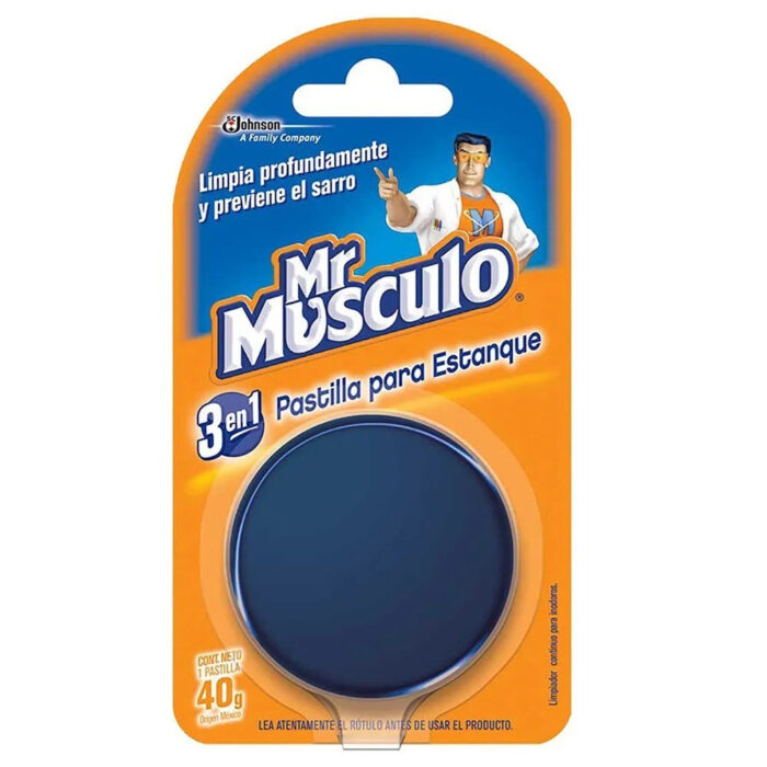 Bloque mochila Mr Musculo azul