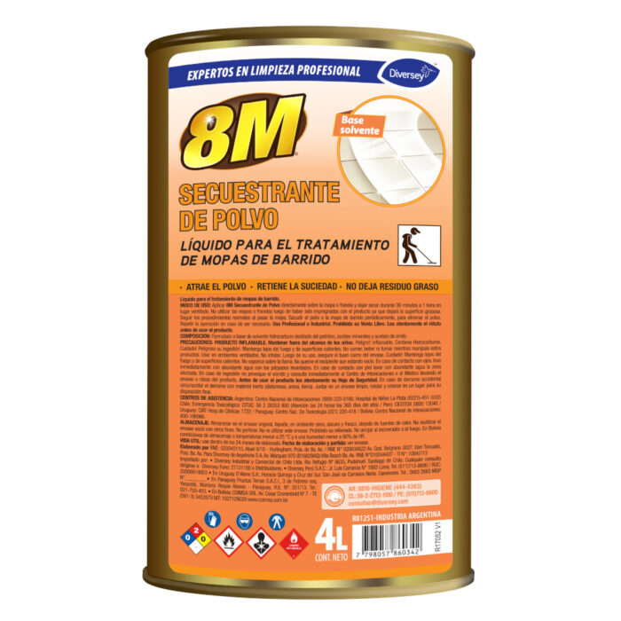 8M Secuestrante de Polvo x 4lts