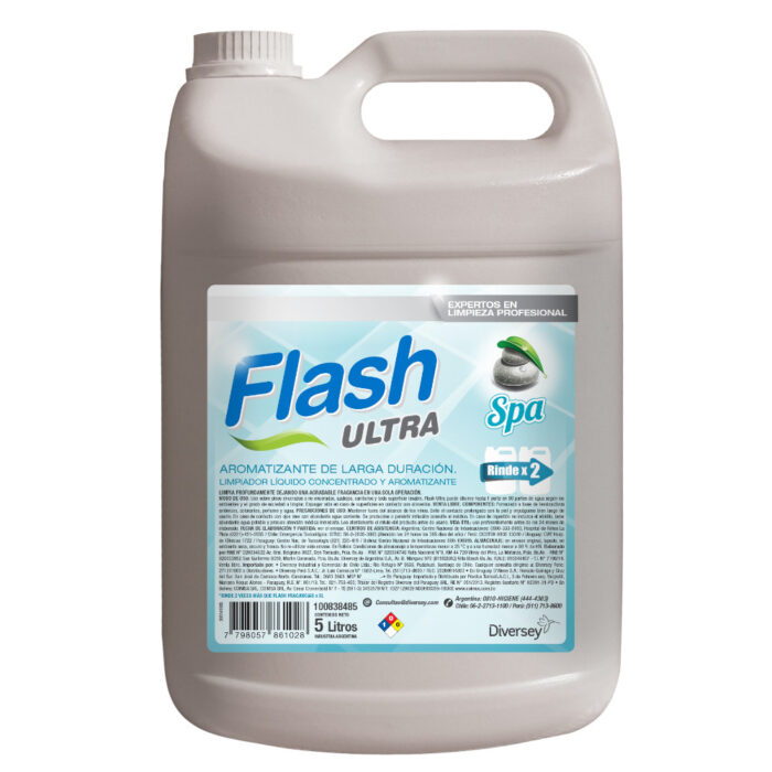 Flash Ultra desodorante para pisos conc. x 5lts