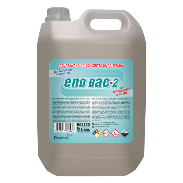 EndBac 2 Desinfectante x 5lts