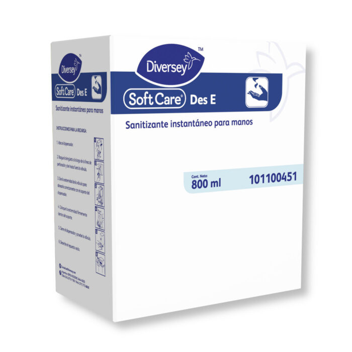 SoftCare Des-E Gel sanitizante Pouch 800ml