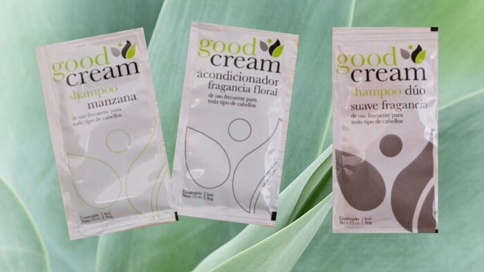 Shampoo, Acondicionador, Shampoo Duo "Good Cream" en Sachet
