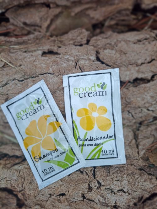 Shampoo, Acondicionador “Good Cream” en Sachet