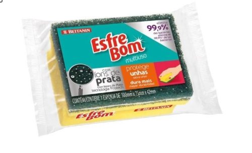 Esponja Esfrebom Salvauñas C/ Iones De Plata